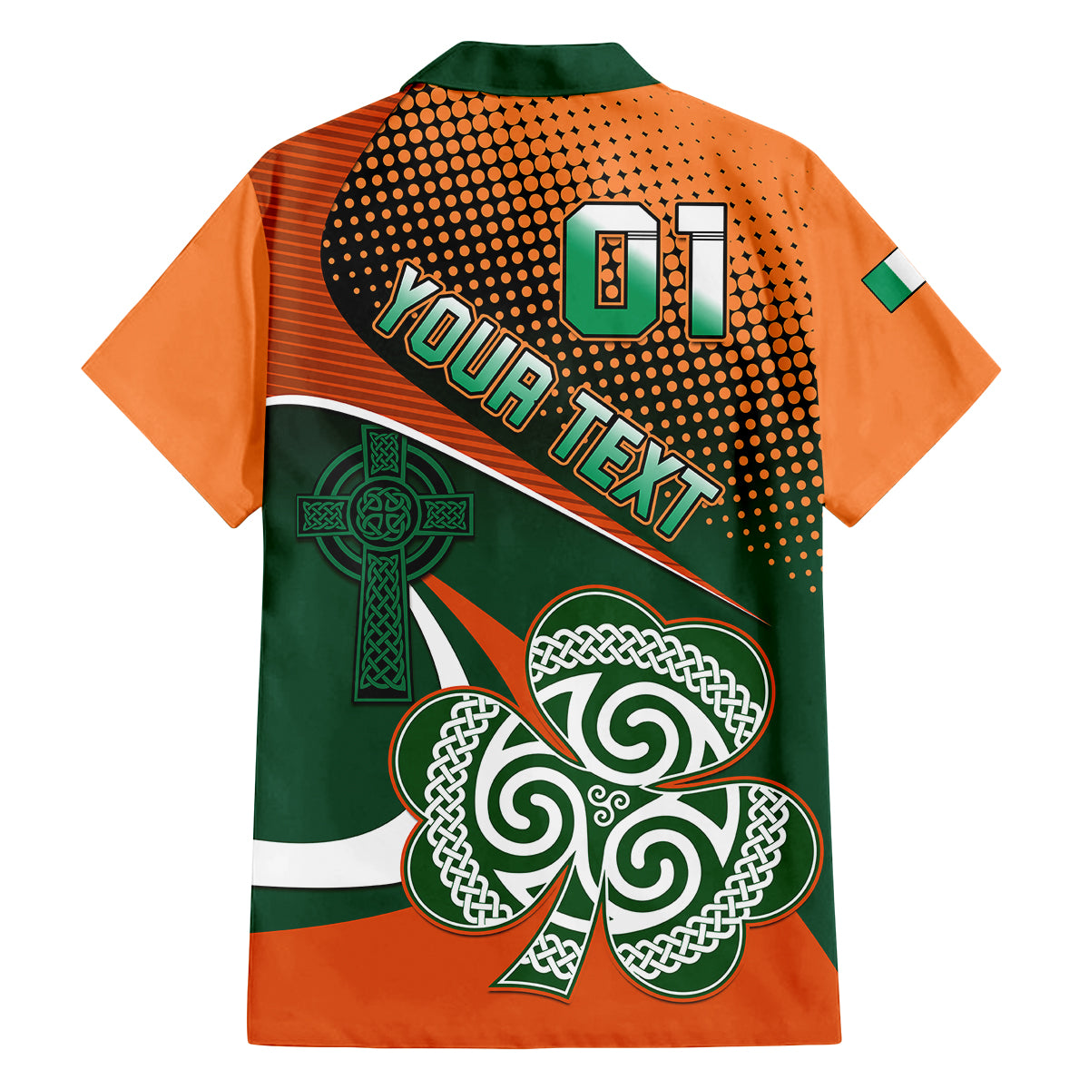 Custom Ireland Rugby Kid Hawaiian Shirt Irish Shamrock Go 2023 World Cup - Wonder Print Shop