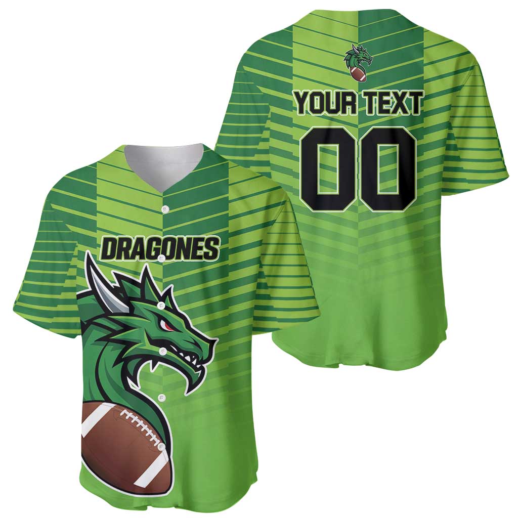 Dragones Guatemala Rugby Custom Baseball Jersey Te esperamos - Wonder Print Shop