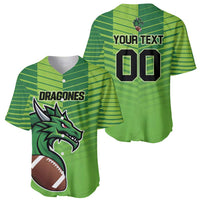 Dragones Guatemala Rugby Custom Baseball Jersey Te esperamos - Wonder Print Shop