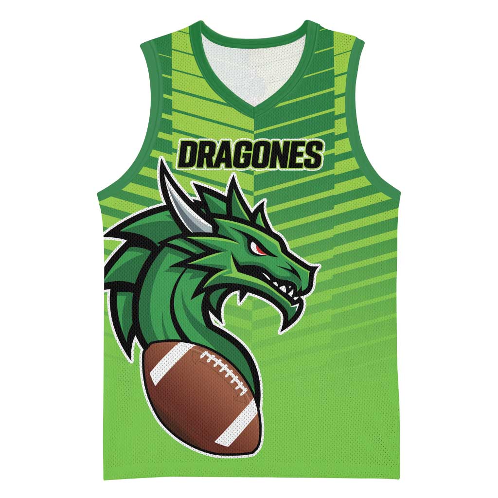 Dragones Guatemala Rugby Custom Basketball Jersey Te esperamos - Wonder Print Shop