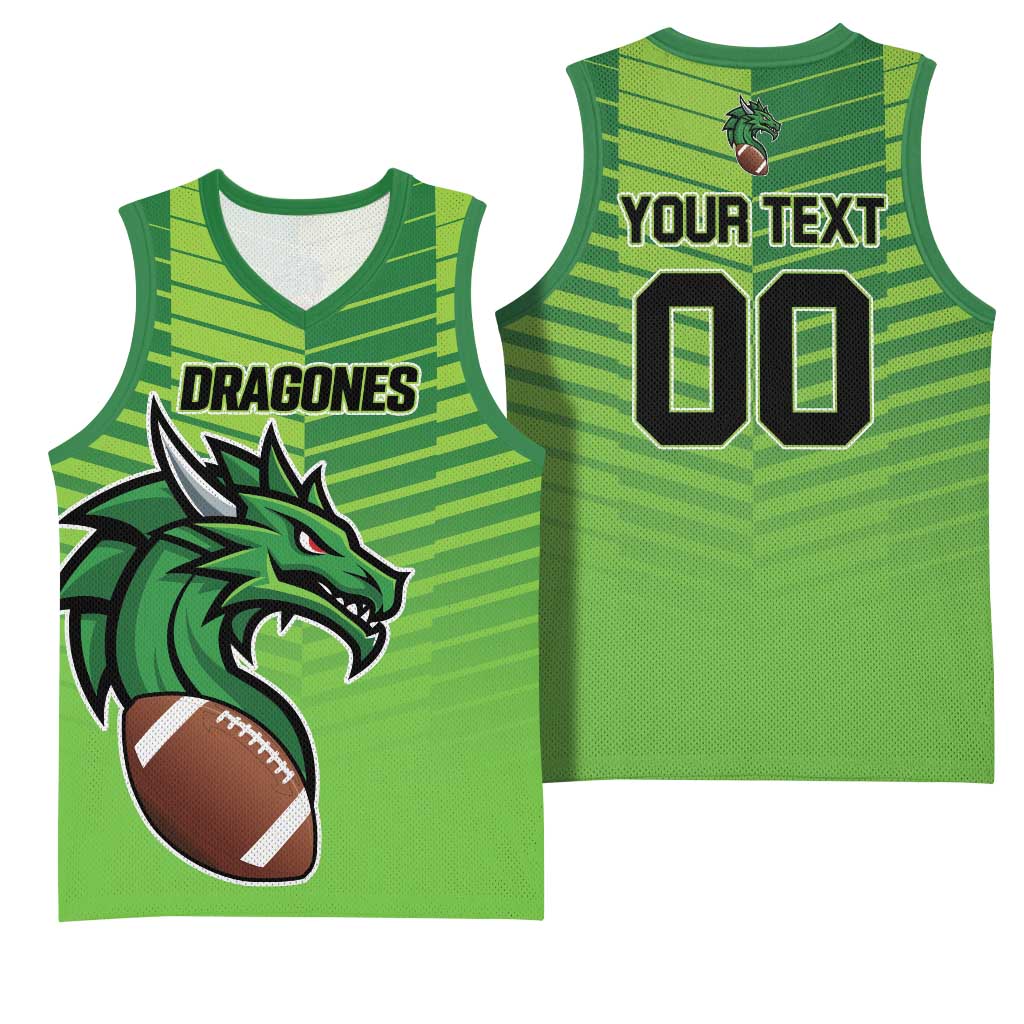 Dragones Guatemala Rugby Custom Basketball Jersey Te esperamos - Wonder Print Shop