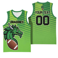 Dragones Guatemala Rugby Custom Basketball Jersey Te esperamos - Wonder Print Shop