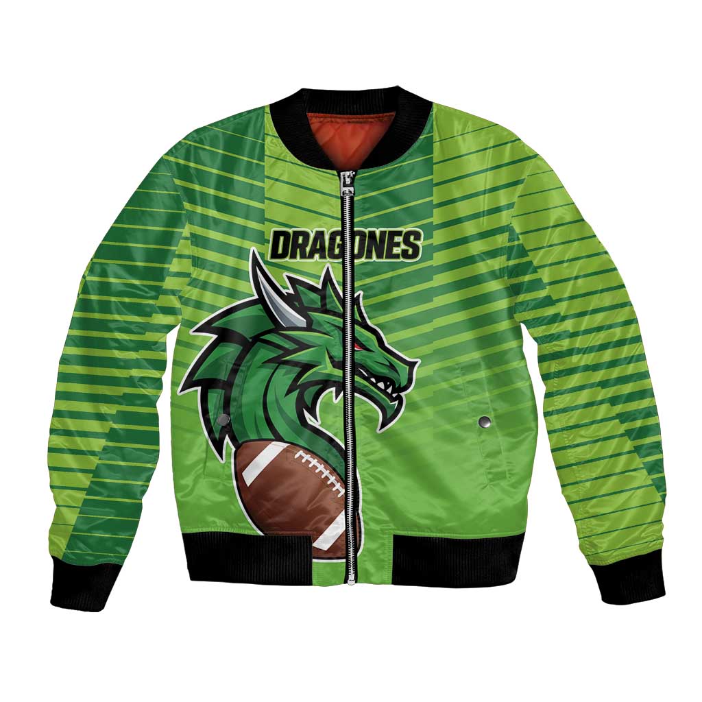Dragones Guatemala Rugby Custom Bomber Jacket Te esperamos - Wonder Print Shop