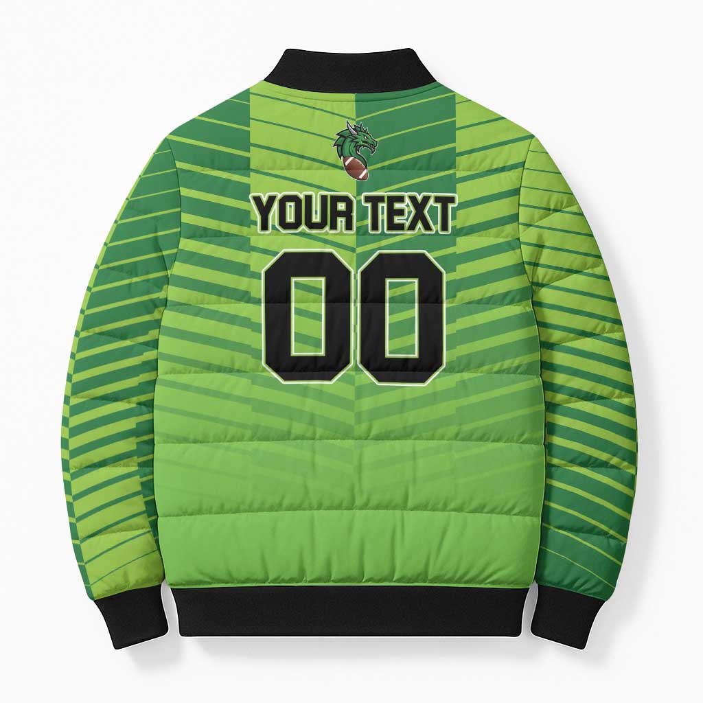 Dragones Guatemala Rugby Custom Bomber Puffer Jacket Te esperamos - Wonder Print Shop