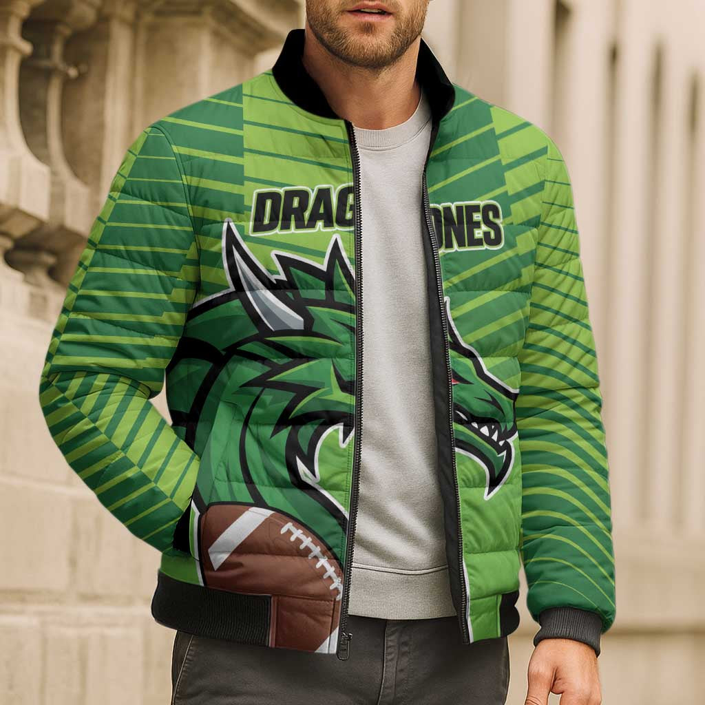 Dragones Guatemala Rugby Custom Bomber Puffer Jacket Te esperamos - Wonder Print Shop