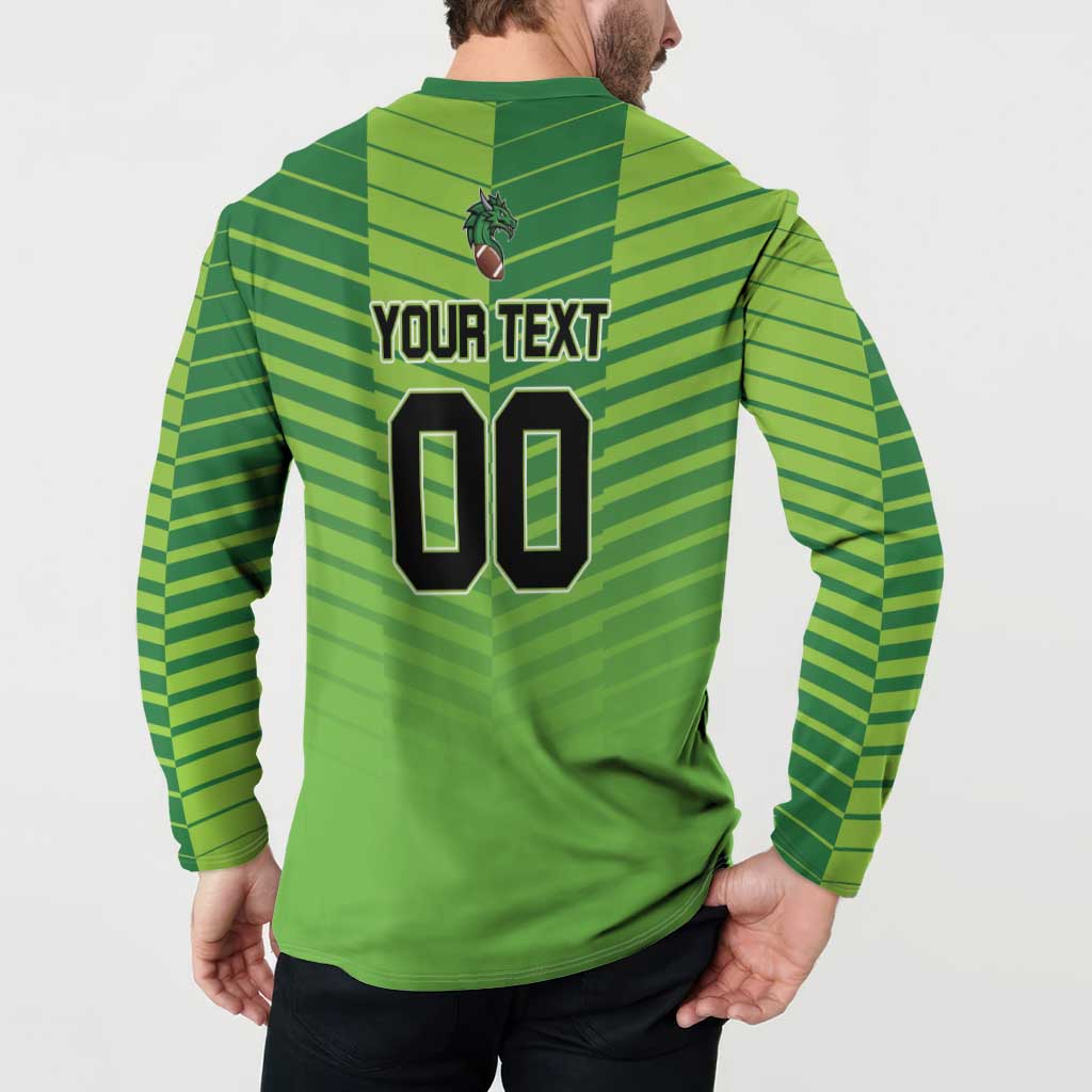 Dragones Guatemala Rugby Custom Button Sweatshirt Te esperamos - Wonder Print Shop