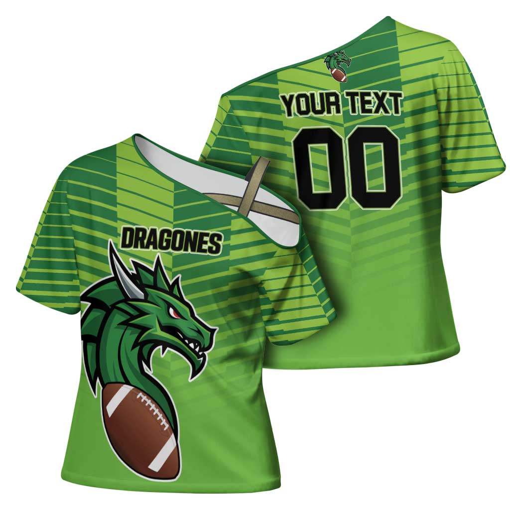 Dragones Guatemala Rugby Custom Cross Shoulder Shirt Te esperamos - Wonder Print Shop