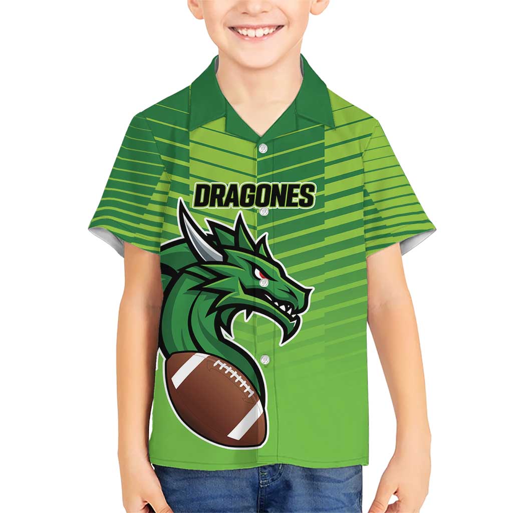 Dragones Guatemala Rugby Custom Kid Hawaiian Shirt Te esperamos - Wonder Print Shop