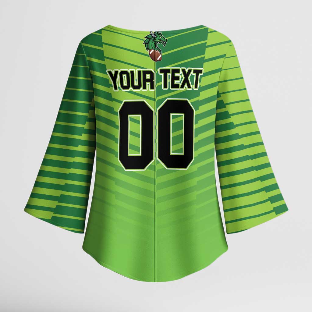 Dragones Guatemala Rugby Custom Kimono Sleeve Blouse Te esperamos - Wonder Print Shop