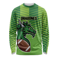 Dragones Guatemala Rugby Custom Long Sleeve Shirt Te esperamos - Wonder Print Shop