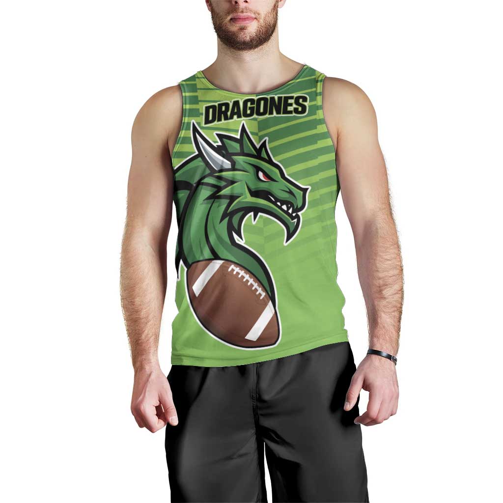 Dragones Guatemala Rugby Custom Men Tank Top Te esperamos - Wonder Print Shop