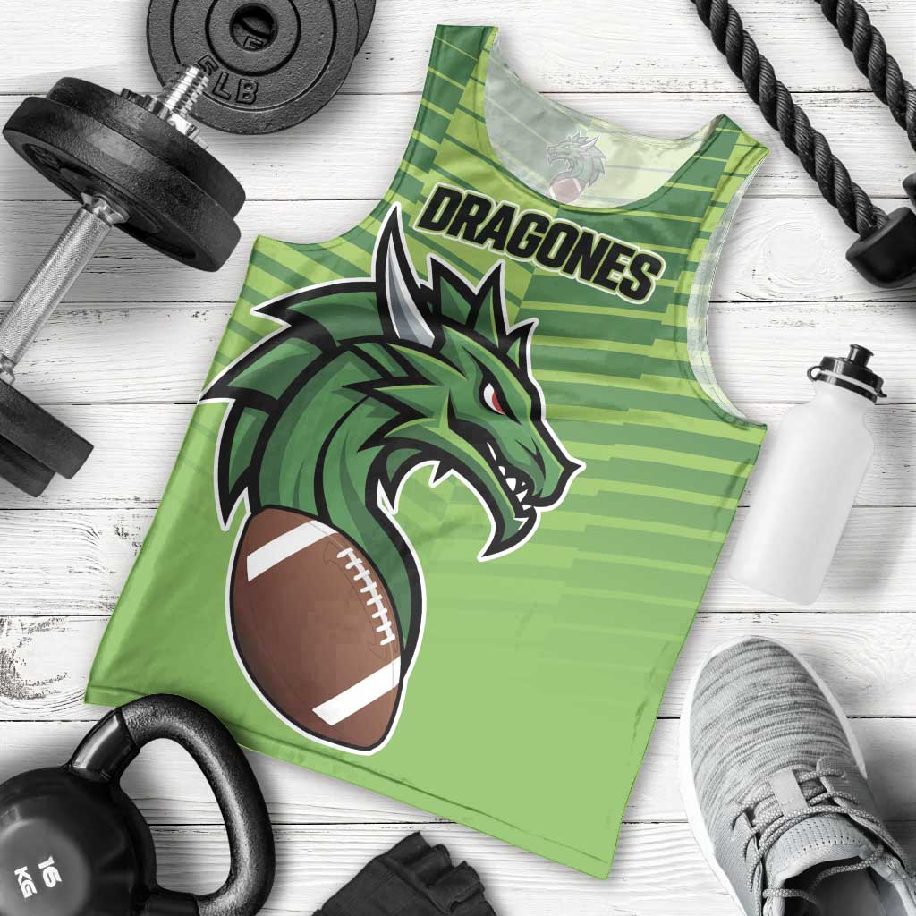 Dragones Guatemala Rugby Custom Men Tank Top Te esperamos - Wonder Print Shop