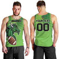 Dragones Guatemala Rugby Custom Men Tank Top Te esperamos - Wonder Print Shop