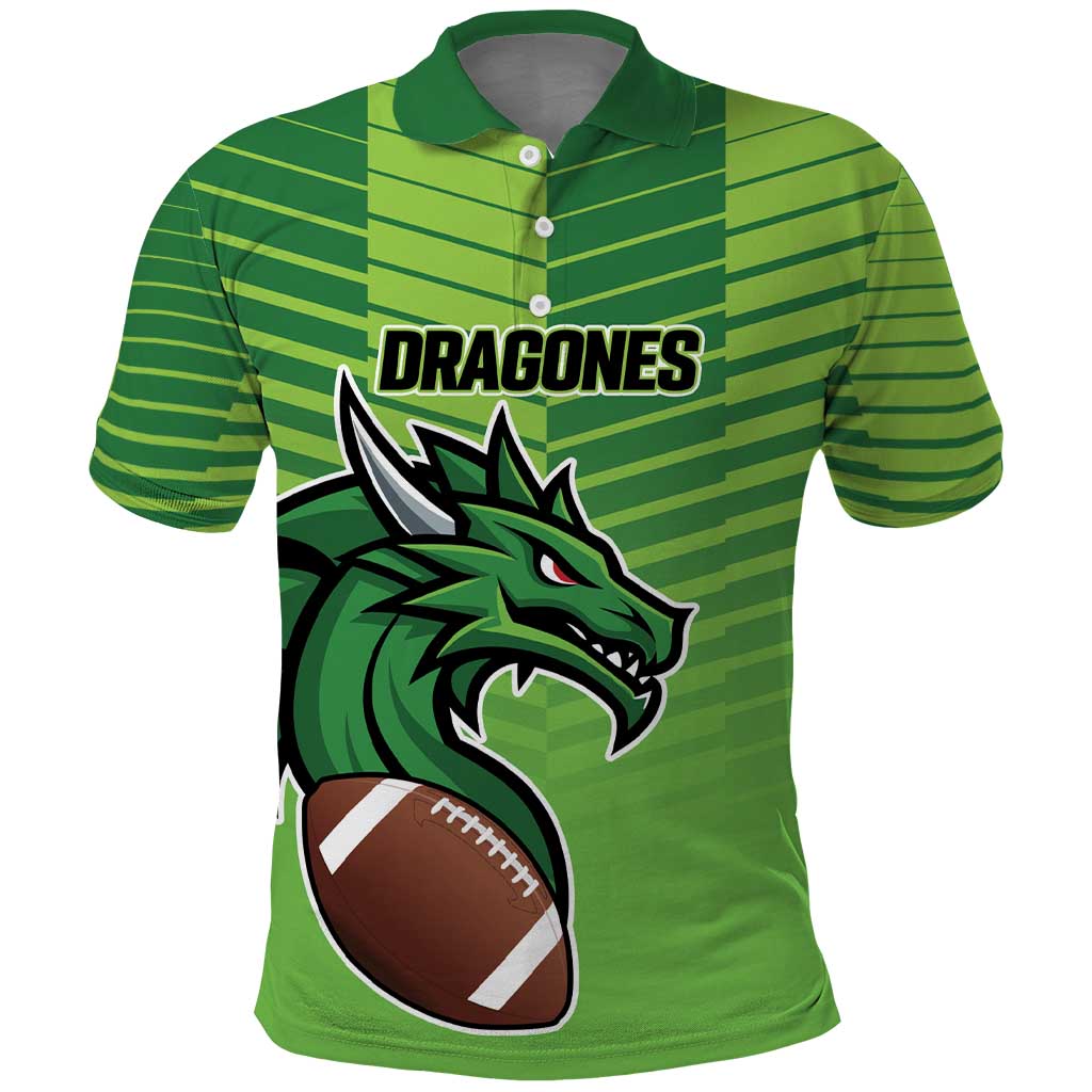 Dragones Guatemala Rugby Custom Polo Shirt Te esperamos - Wonder Print Shop