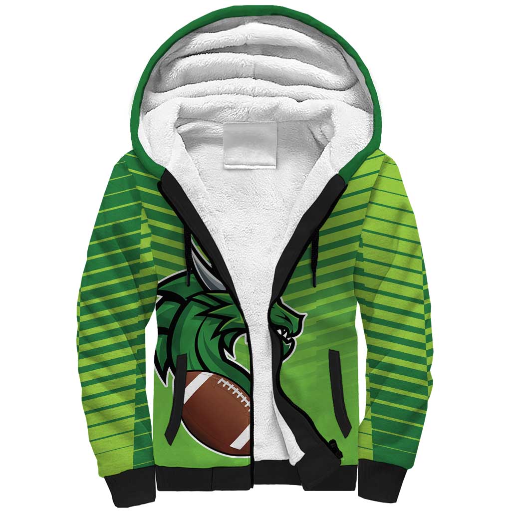Dragones Guatemala Rugby Custom Sherpa Hoodie Te esperamos - Wonder Print Shop