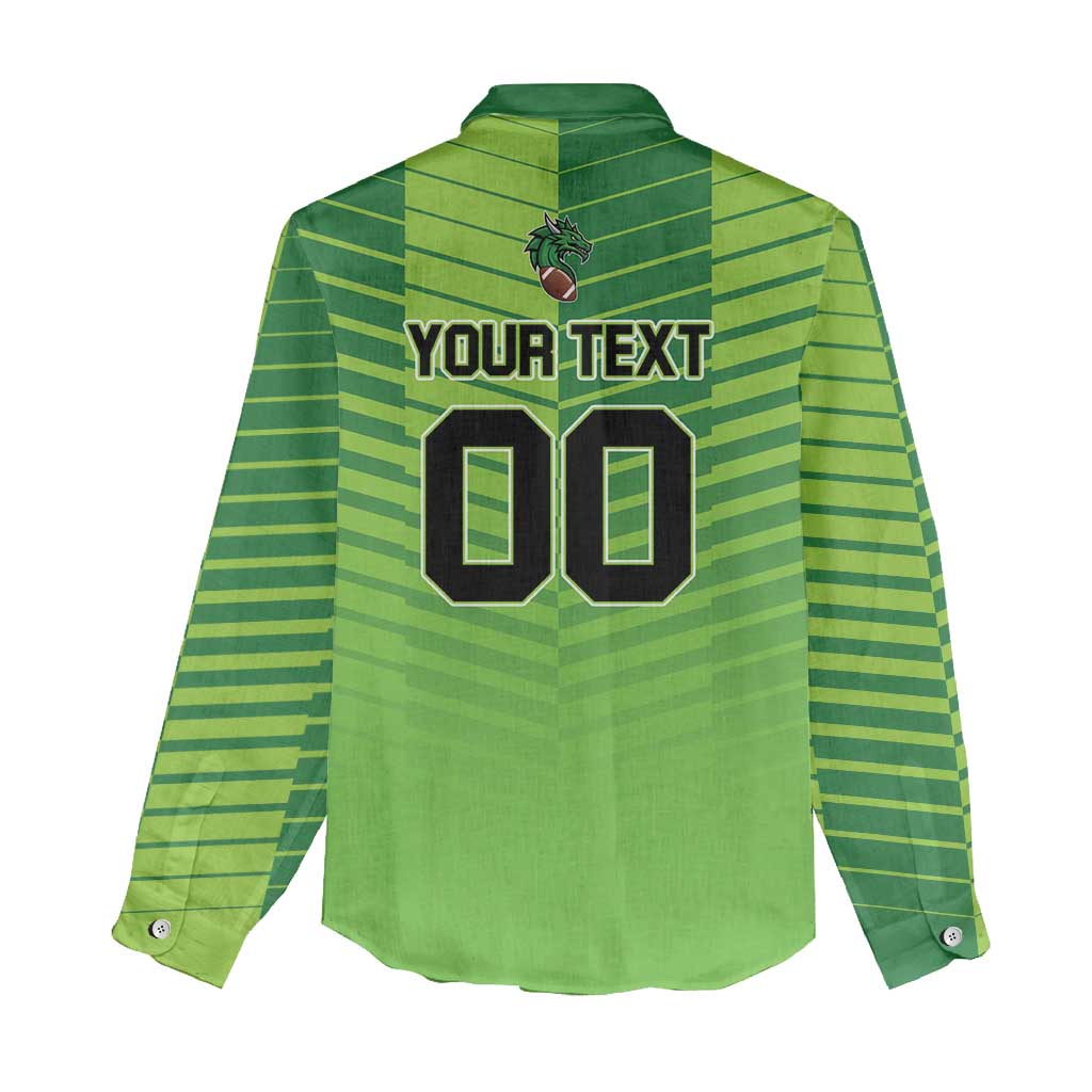 Dragones Guatemala Rugby Custom Women Casual Shirt Te esperamos - Wonder Print Shop