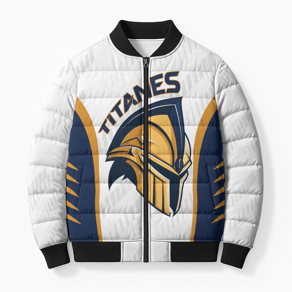 Titanes Guatemala Rugby Custom Bomber Puffer Jacket Estamos de regreso - Wonder Print Shop