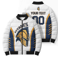 Titanes Guatemala Rugby Custom Bomber Puffer Jacket Estamos de regreso - Wonder Print Shop