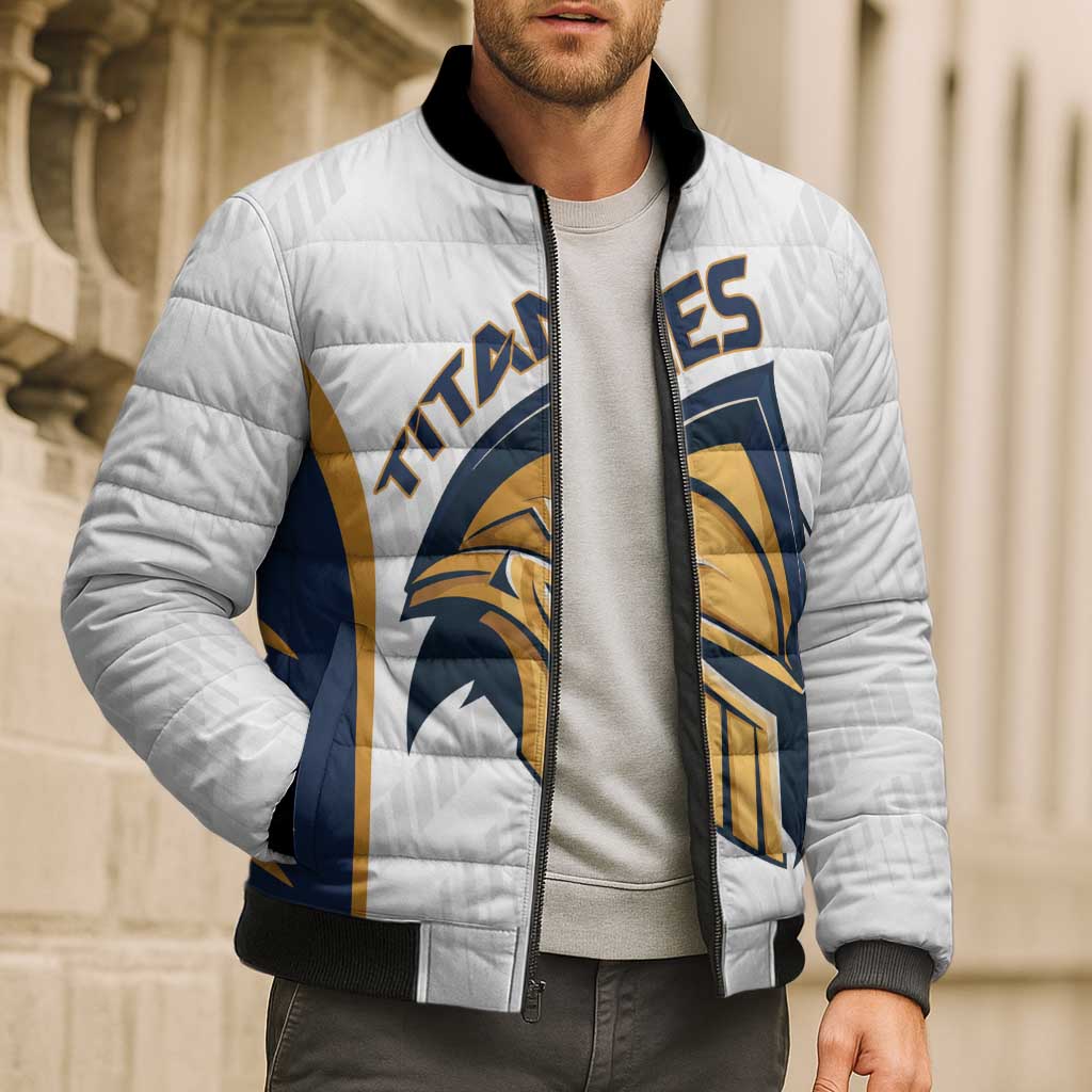 Titanes Guatemala Rugby Custom Bomber Puffer Jacket Estamos de regreso - Wonder Print Shop