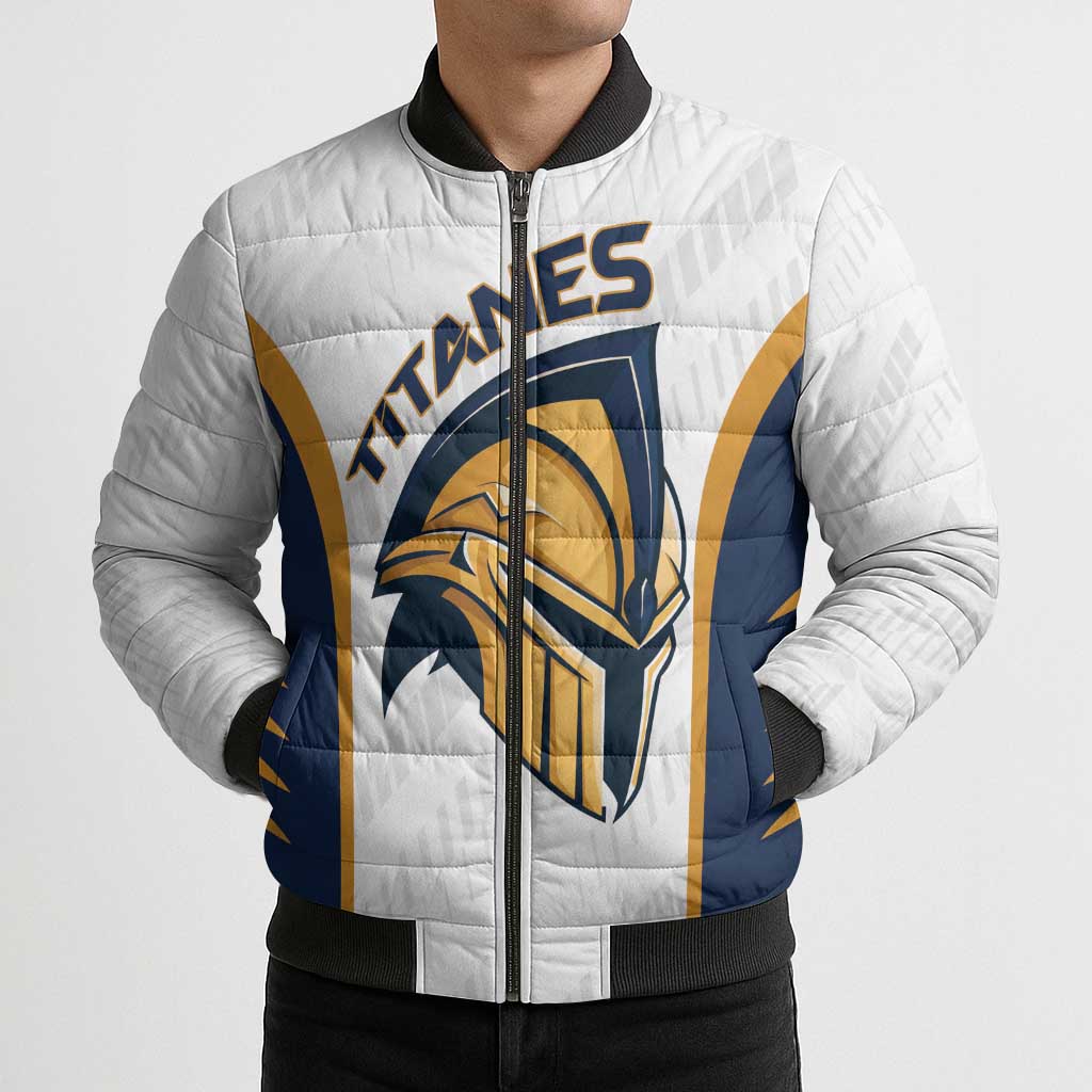 Titanes Guatemala Rugby Custom Bomber Puffer Jacket Estamos de regreso - Wonder Print Shop