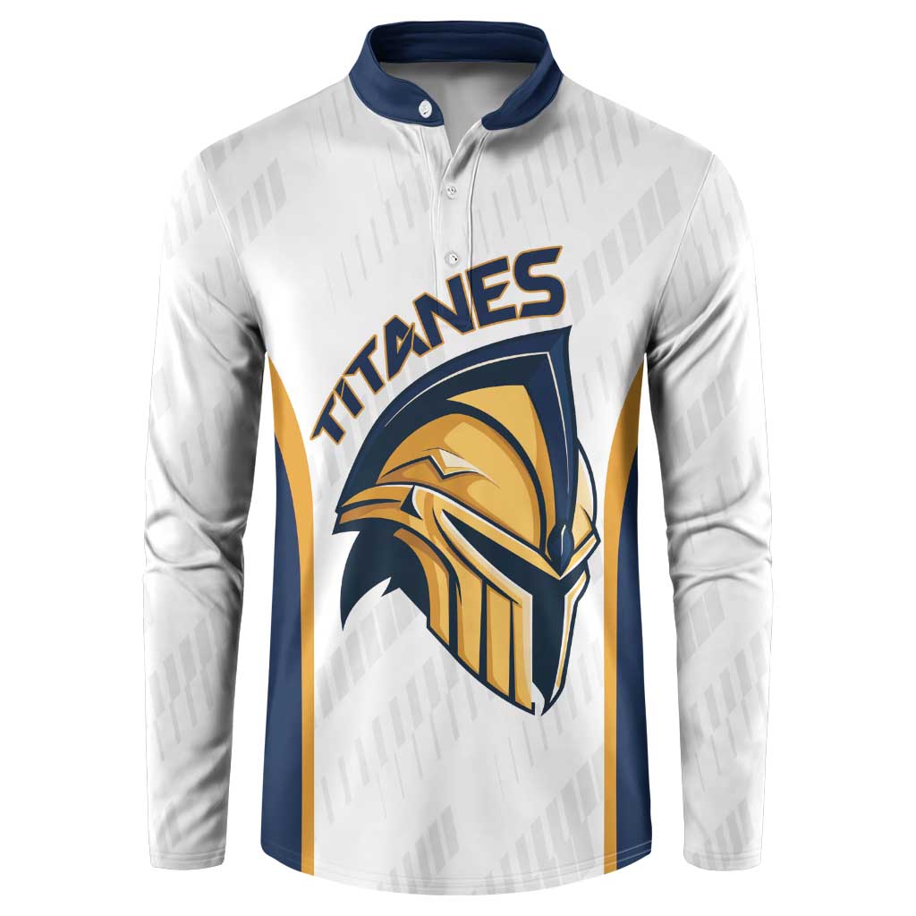 Titanes Guatemala Rugby Custom Button Sweatshirt Estamos de regreso - Wonder Print Shop