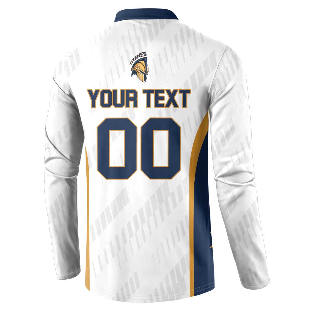 Titanes Guatemala Rugby Custom Button Sweatshirt Estamos de regreso - Wonder Print Shop