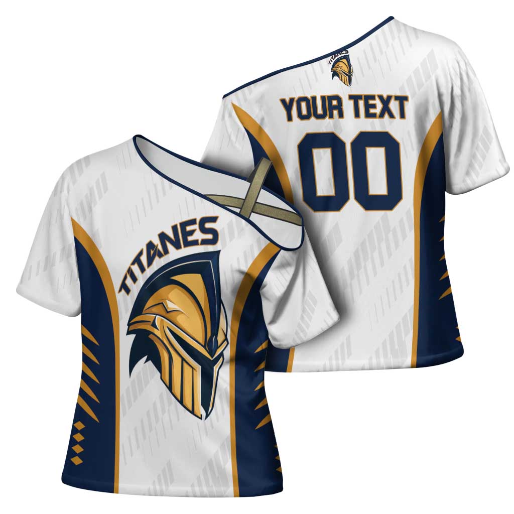 Titanes Guatemala Rugby Custom Cross Shoulder Shirt Estamos de regreso - Wonder Print Shop