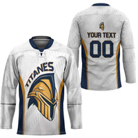 Titanes Guatemala Rugby Custom Hockey Jersey Estamos de regreso - Wonder Print Shop