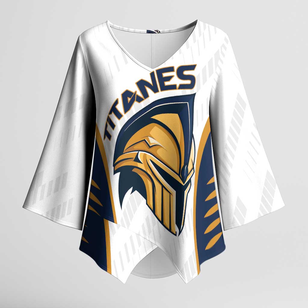 Titanes Guatemala Rugby Custom Kimono Sleeve Blouse Estamos de regreso - Wonder Print Shop