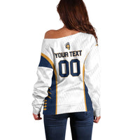Titanes Guatemala Rugby Custom Off Shoulder Sweater Estamos de regreso - Wonder Print Shop