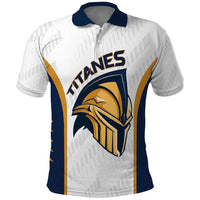 Titanes Guatemala Rugby Custom Polo Shirt Estamos de regreso - Wonder Print Shop
