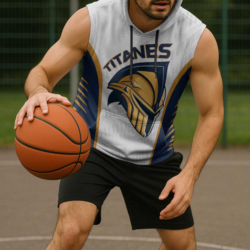 Titanes Guatemala Rugby Custom Sleeveless Hoodie Estamos de regreso - Wonder Print Shop