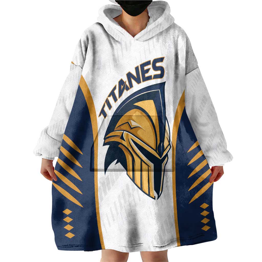Titanes Guatemala Rugby Custom Wearable Blanket Hoodie Estamos de regreso - Wonder Print Shop