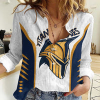 Titanes Guatemala Rugby Custom Women Casual Shirt Estamos de regreso - Wonder Print Shop