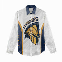 Titanes Guatemala Rugby Custom Women Casual Shirt Estamos de regreso - Wonder Print Shop