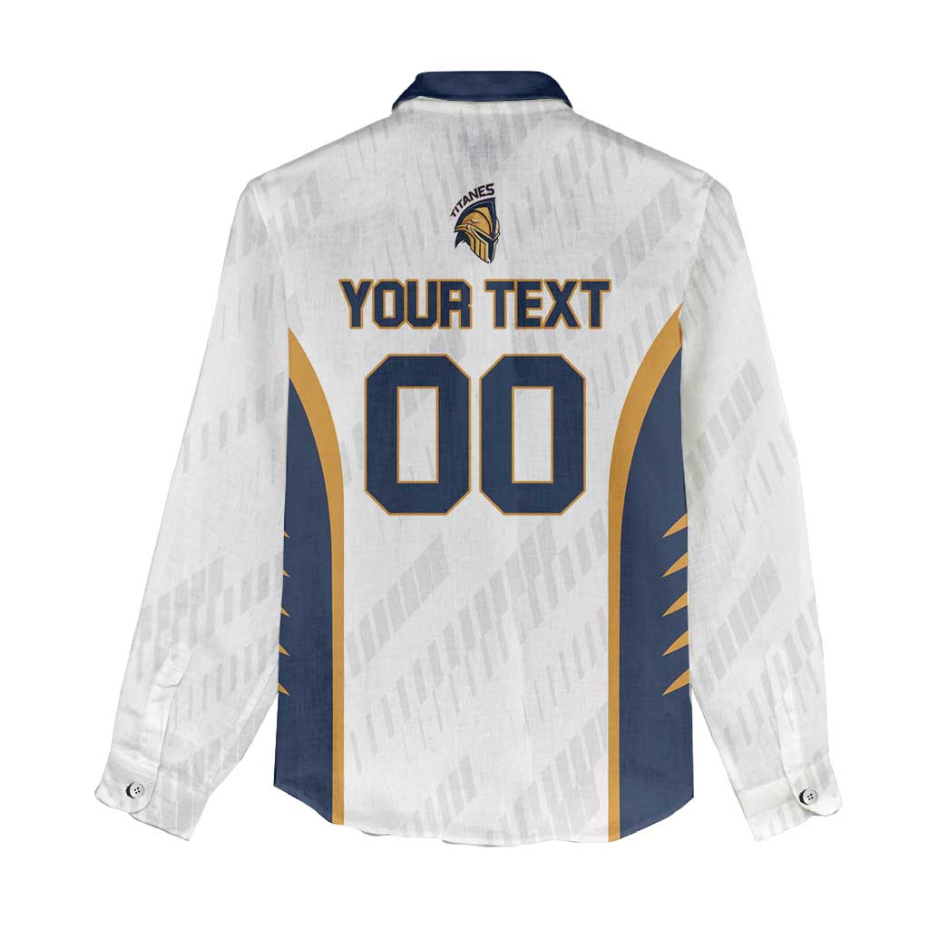 Titanes Guatemala Rugby Custom Women Casual Shirt Estamos de regreso - Wonder Print Shop