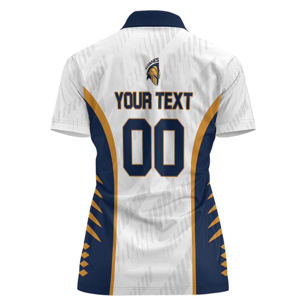 Titanes Guatemala Rugby Custom Women Polo Shirt Estamos de regreso - Wonder Print Shop