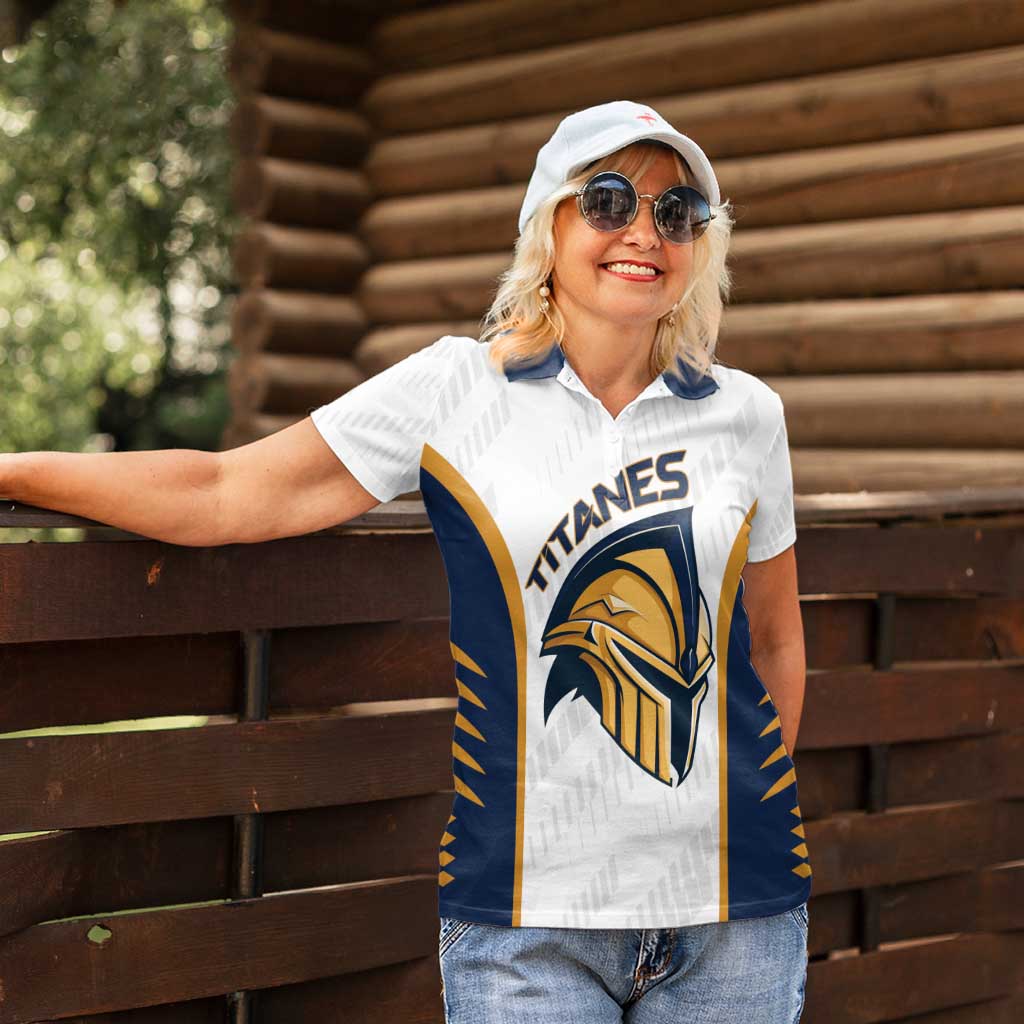 Titanes Guatemala Rugby Custom Women Polo Shirt Estamos de regreso - Wonder Print Shop