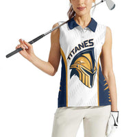 Titanes Guatemala Rugby Custom Women Sleeveless Polo Shirt Estamos de regreso - Wonder Print Shop