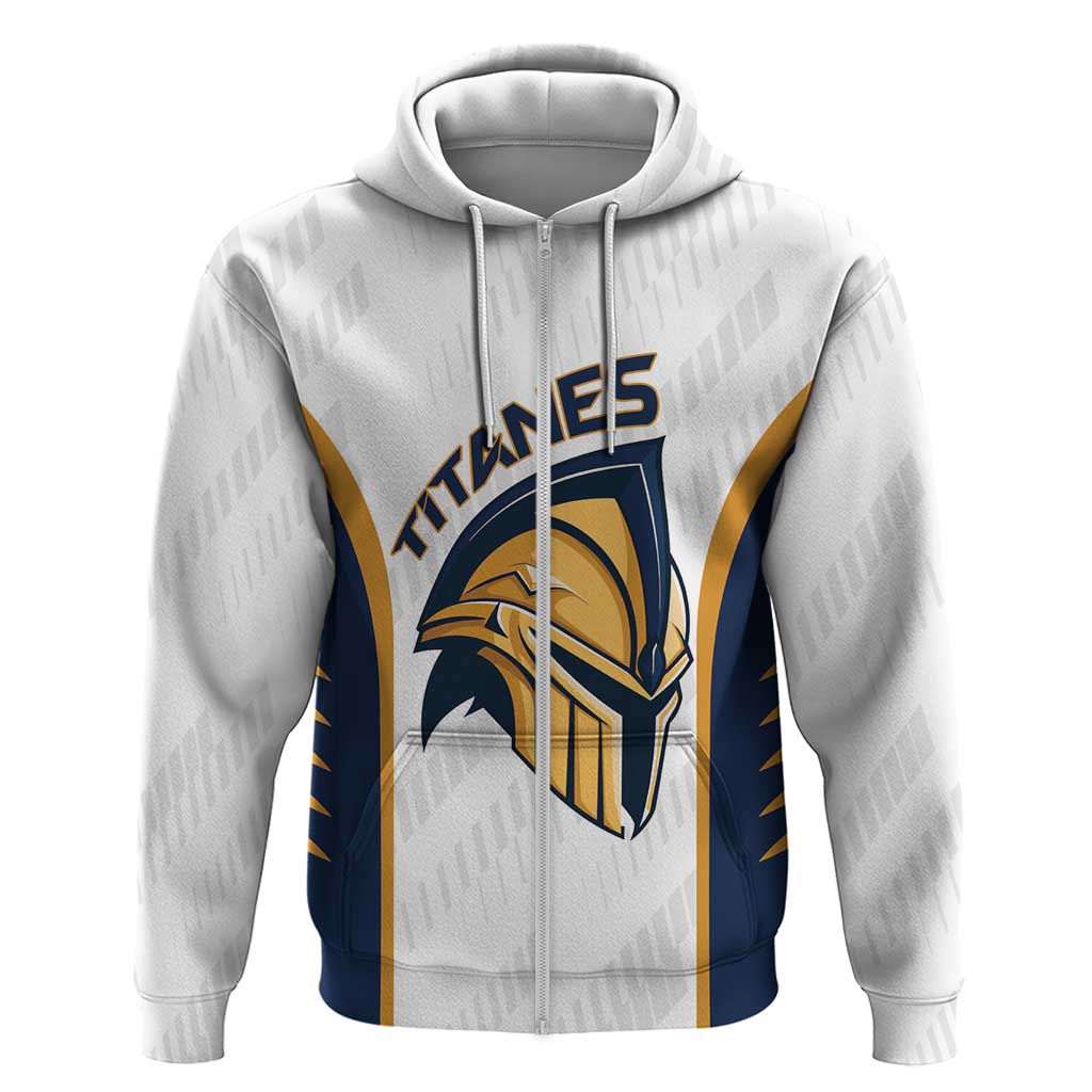 Titanes Guatemala Rugby Custom Zip Hoodie Estamos de regreso - Wonder Print Shop