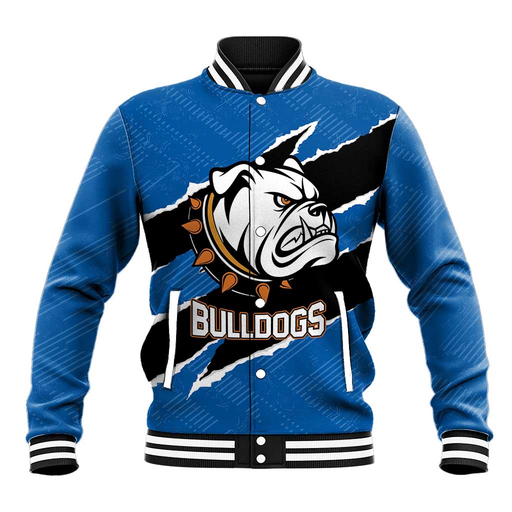 Bulldogs Guatemala Rugby Custom Baseball Jacket Seguimos Creciendo - Wonder Print Shop