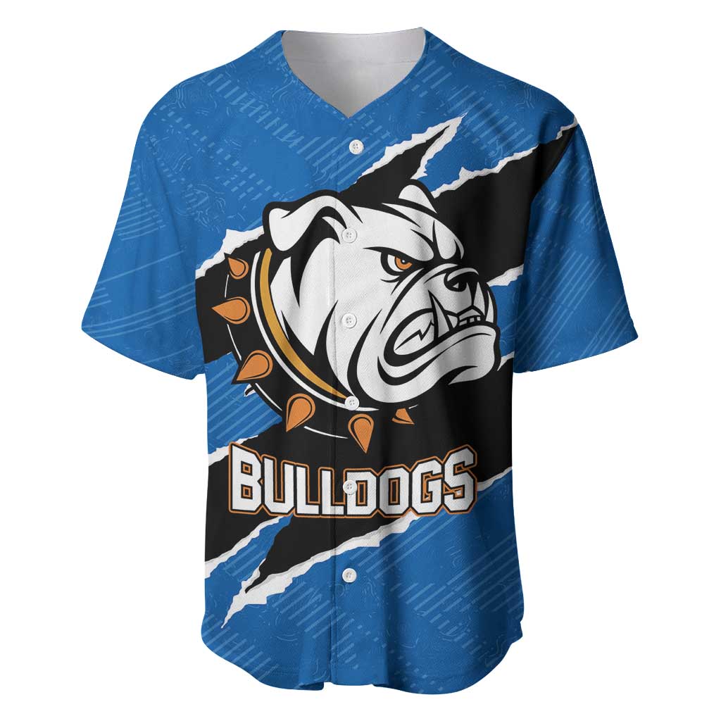 Bulldogs Guatemala Rugby Custom Baseball Jersey Seguimos Creciendo - Wonder Print Shop