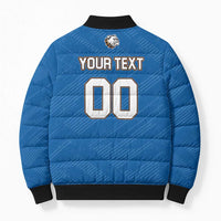 Bulldogs Guatemala Rugby Custom Bomber Puffer Jacket Seguimos Creciendo - Wonder Print Shop