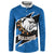 Bulldogs Guatemala Rugby Custom Button Sweatshirt Seguimos Creciendo - Wonder Print Shop