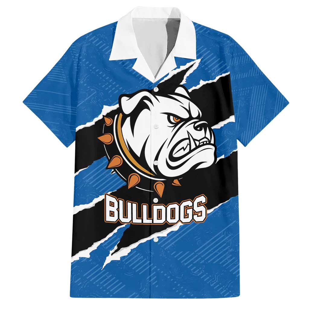 Bulldogs Guatemala Rugby Custom Hawaiian Shirt Seguimos Creciendo - Wonder Print Shop