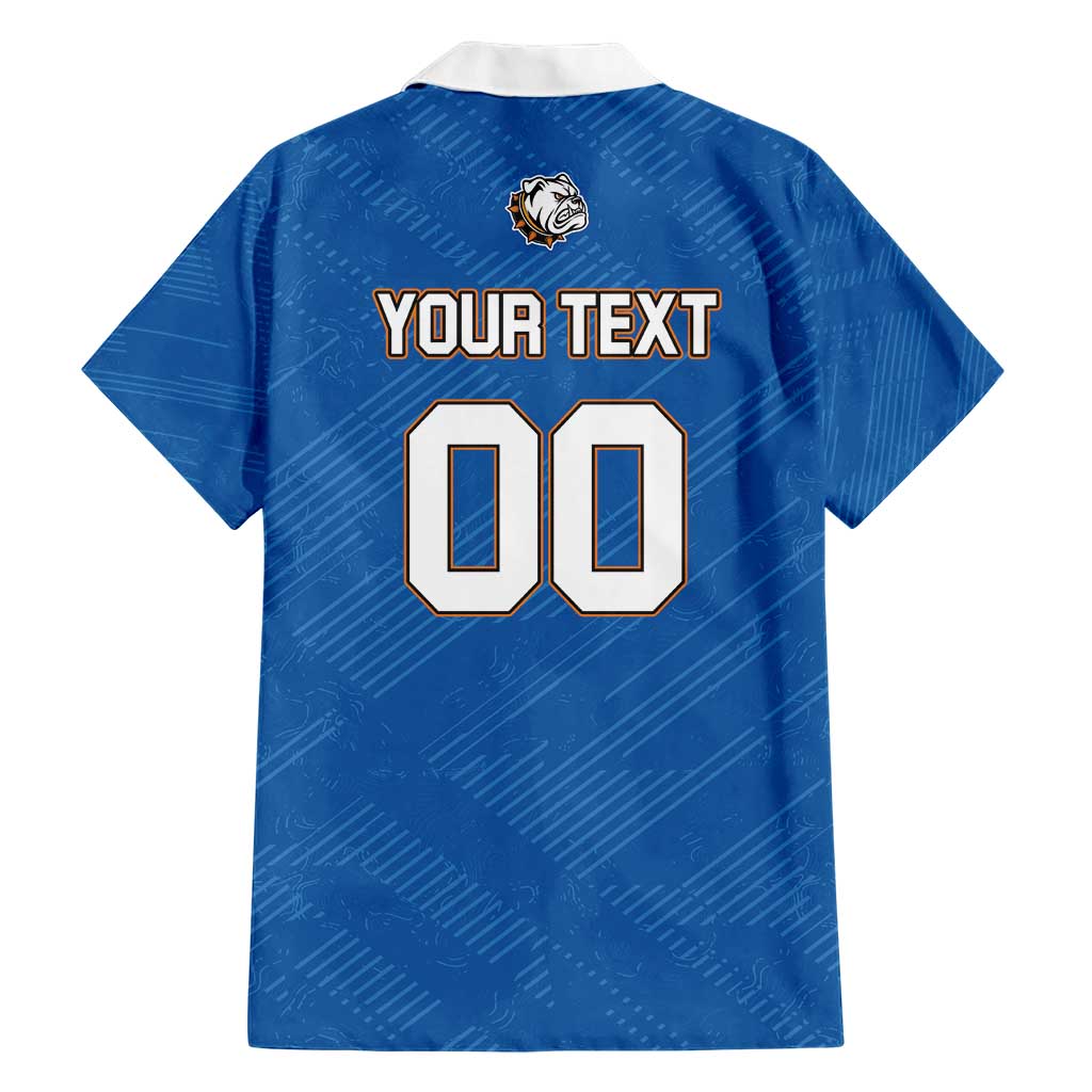 Bulldogs Guatemala Rugby Custom Hawaiian Shirt Seguimos Creciendo - Wonder Print Shop