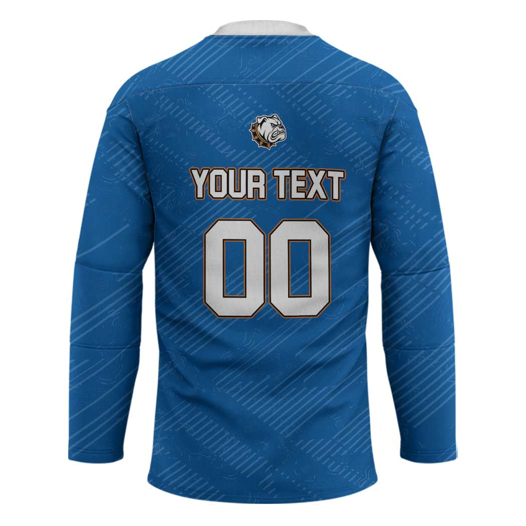 Bulldogs Guatemala Rugby Custom Hockey Jersey Seguimos Creciendo - Wonder Print Shop