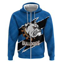 Bulldogs Guatemala Rugby Custom Hoodie Seguimos Creciendo - Wonder Print Shop