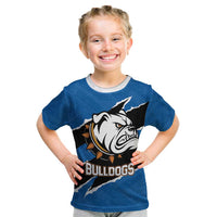 Bulldogs Guatemala Rugby Custom Kid T Shirt Seguimos Creciendo - Wonder Print Shop