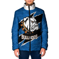 Bulldogs Guatemala Rugby Custom Padded Jacket Seguimos Creciendo - Wonder Print Shop